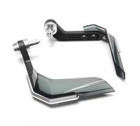 Protecteurs De Guidon Universels Coupe-Vent 7/8 ", pour Moto, Scooter, Vélo Électrique Montagne, Levier Frein(Silver)