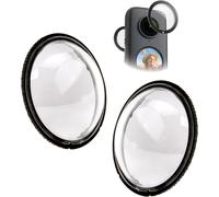 Protecteurs De Lentille Panoramique Compatible Avec Insta360 X4, Double Protège-Objectif En Durable Verre Trempé, Accessoire Pour Caméra D'action Panoramique, Ultra-Clair & Facile [Gop6251732]