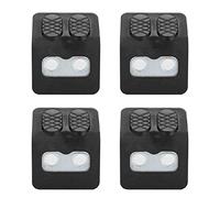 Protecteurs de mâchoire de changeur de Pneu en Acier Inoxydable, Accessoires de Protection de Jante durables de Haute résistance pour Le Remplacement de Pneu de véhicule Noir 4