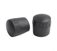 Protecteurs de pied de micro de bureau 22 mm coussinets d'absorption des | Compatible avec les poteaux de 25 mm, design robuste, réduit les vibrations, protège les surfaces, finition noire