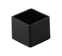 Protecteurs de pieds de chaise caoutchoutés pour espaces résidentiels et commerciaux où la protection du sol et la manipulation silencieuse des meubles sont prioritaires (45 x 45 mm)