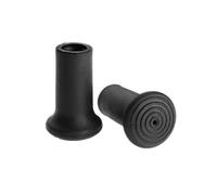 Protecteurs de pointes pour bâtons de marche - KOMPERDELL - Standard - Diamètre 8 mm - Noir - Mixte