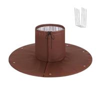 Protecteurs de racines d'arbres, protections de racines d'arbres à 3 couches avec clous de sol, accessoires de jardinage pour professionnels et amateurs sur gazons, patios et sols pendant