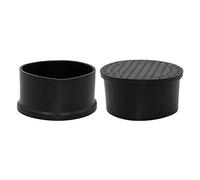 Protecteurs de Sol for Pieds de Chaise, Grands Couvre-Pieds de Chaise, Housses de Table de Meubles en PVC Flexibles et Non marquantes, Rondes, Paquet de 4, 60 mm, 2-3/8" de diamètre(60mm)