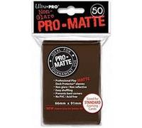 Protecteurs de terrasse standard Ultra Pro 50ct Pro-Matte Brown G