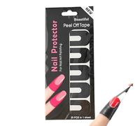 Protecteurs D'ongles En Forme De U Pour Vernis À Ongles - Boucliers De Manucure À Bord De Précision, Protège-doigts Souples Et Flexibles, Ruban De Vernis À Décoller, Fournitures D'estampage Profession