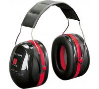 Protecteurs d'oreilles 3M Peltor OPTIME III CE; 35 dB; rouge