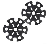Protecteurs Pointe 90mm Matériau pour durable Trekking Neige | Caoutchouc résistant, diamètre 90mm, anti-glisse, terrains variés, longue durée de vie