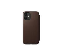 Nomad Étui Folio pour iPhone 12 Mini Rugged avec Porte-cartes en Cuir