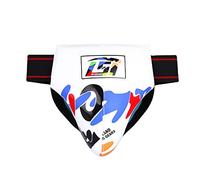 Protection abdominale pour enfants pour Muay Thai Grappling mmA Combat Taille S 1 m à 1,3 m Blanc