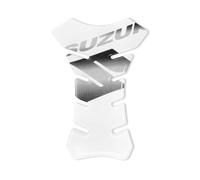 Protection Adhésive 3D - Suzuki - Réservoir Moto - Transparent - 19 x 13 cm - Résine Polyuréthane