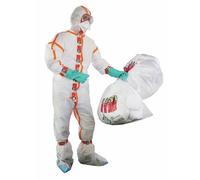 Protection amiante avec surbottes et combinaison - KI8x taille 4 SEGETEX-EIF