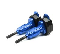 Protection Anti-Chute Accessoires Moto : Protection Antichute, Patins De Carénage, Coussinets pour Yamaha FZ1, Protections Latérales Anti-Collision(Bleu)