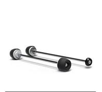 Protection Anti-Chute Accessoires Moto : Protections De Fourche Avant Et Arrière pour Aprilia Tuono V4 Factory 1100 RR (2011-2025)(Noir 1 Jeu)