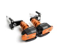 Protection Anti-Chute Barre De Protection Antichute pour Moto, Latérale Anti-Chute, Bouchons Anti-Collision pour Kawasaki pour Z400 pour Ninja 400 2018-2023(Orange)