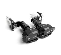 Protection Anti-Chute Barre De Protection Antichute pour Moto, Latérale Anti-Chute, Bouchons Anti-Collision pour Kawasaki pour Z400 pour Ninja 400 2018-2023(Noir)