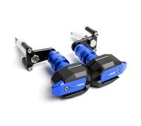 Protection Anti-Chute Barre De Protection Antichute pour Moto, Latérale Anti-Chute, Bouchons Anti-Collision pour Kawasaki pour Z400 pour Ninja 400 2018-2023(Bleu)