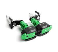 Protection Anti-Chute Barre De Protection Antichute pour Moto, Latérale Anti-Chute, Bouchons Anti-Collision pour Kawasaki pour Z400 pour Ninja 400 2018-2023(Vert)