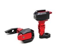 Protection Anti-Chute CNC pour Moto, Cadre Coulissant, Carénage, Protection Anti-Chute pour K&awasaki ER-6N, ER-6F, ER6N, ER6F 2012-2016 Protection Contre Les Chutes(Rouge)
