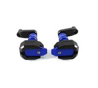 Protection Anti Chute Moto pour Z1000SX pour NINJA1000 pour Ninja 1000 2017-2019 Cadre Coulissant Carénage Protection Crash Pad Protector Protecteurs Collision(Bleu)