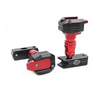 Protection Anti-Chute pour Moto, Carénage, Protection De Cadre, Patins De Protection pour K&awasaki, pour NINJA250SL, pour Ninja 250 SL, Z250SL Protection Contre Les Chutes(Rouge)