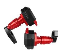 Protection Anti-Chute pour Moto, Patins De Cadre, Protection De Carénage pour K&awasaki pour Ninja650 ER-6N ER 6N 2012-2016 ER6N ER-6F ER6F Protection Contre Les Chutes(Rouge)