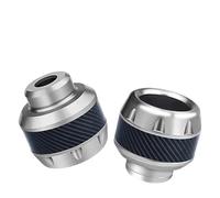 Protection Anti-Chute pour Moto, Scooter, Roue, Fourche Avant, Cadre, Patins de Protection, curseurs, sécurité extérieure(4Pcs Silver)