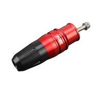 Protection Anti-Chute Protections Cadre Aluminium CNC pour Moto, avec Patins D'échappement Accessoires Protection pour Yamaha FJR1300 2004-2015(Rouge,X-1)