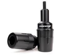 Protection Anti-Chute Protections De Cadre Moto Contre Les Chutes, Kit sans Découpe pour Yamaha Tracer 900/G T2021-2025(Noir,X-2)