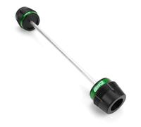 Protection Anti-Chute Protections Latérales De Fourche Avant Et Arrière Motos pour Kawasaki pour Z650 RS pour Ninja 650 (2017-2025)(Vert,X-Rear)