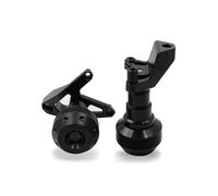 Protection Anti-Collision Cadre De Moto pour CB650F CB 650F CB650R CBR650R CBR650F 2014-2019 Moto Cadre Curseur Moteur Carénage Garde Crash Pad Protecteur(Le Noir,CB650F)