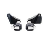 Protection Anti-Collision Cadre De Moto Protection Anti-Chute pour Cadre De Moto, Protection De Carénage, Patins De Protection pour GSX-R1000 GSXR1000 GSXR 1000 2017-2023(Argent)