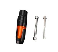 Protection Anti-Collision Coussin De Protection Contre Les Chutes Curseurs Cadre Collisions pour Aprilia RS4 Accessoires Moto(Orange)