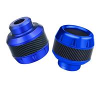 Protection Anti-Collision pour Moto pour Suzuki Gsxs 750 Universel Motos Protection Contre Les Chutes Curseurs Avant(Bleu)
