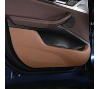 Protection Anti Coup De Pied en Coussin pour BMW X1 2023,Autocollant de Protection,intérieur latéral Autocollant Accessoire.,Brown