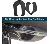 Protection Anti-Coup De Pied En Cuir Pour Portière De Voiture Pour Bmw X3 2018-2020 Film De Protection De Bord Intérieur De Panneau Porte Imperméable Noir Avec Adhésif 1 Ensemble
