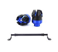 Protection Anti Crash 1 Paire De Protections Universelles pour Suspension Avant Cadre Coulissant Contre Les Chutes pour Moto Et Scooter(Package Blue)
