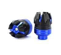 Protection Anti Crash 1 Paire De Protections Universelles pour Suspension Avant Cadre Coulissant Contre Les Chutes pour Moto Et Scooter(Blue)
