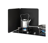 Protection anti-éclaboussures, bouclier de graisse pliable pour cuisine, design 2 côtés/3 côtés/4 côtés, isolation thermique, facile à nettoyer, protège les murs derrière la cuisinière