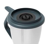 Protection anti-éclaboussures compatible avec Thermomix & Monsieur Cuisine, passoire en silicone avec poignée pour TM6, TM5, TM31, MC Smart/MC Trend/MC Connect, accessoire pour Thermomix Monsieur