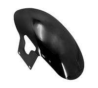 Protection Anti-éclaboussures Couvercle en Fer Garde-Boue Avant de Moto, Noir Brillant/Non Peint, pour Harley Softail Fatboy FLFB 2018 - 23(Gloss Black Fender)