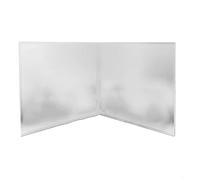 Protection anti-éclaboussures de graisse pour cuisinière, panneau de protection d'écran pliable en acier inoxydable derrière la cuisinière, 29 x 40 cm (29 x 40 cm, 2 tranches)