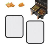 Protection Anti-Éclaboussures en Acier Inox pour Cosori Airfryer 8,5 L/Dual Blaze TwinFry 10L, Couvercle Anti Projection à Mailles Fines Grille Anti Projection Compatible avec Cosori CAF-R901-AEU 8,5L