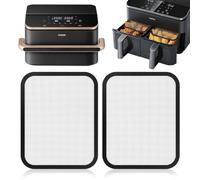 Protection anti-éclaboussures en acier inoxydable à mailles fines pour Cosori Airfryer 8,5 l/Dual Blaze TwinFry 10 l, accessoire de friteuse à air chaud, protection anti-éclaboussures de graisse pour