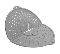 Protection anti-éclaboussures en silicone - 36 x 32,5 x 1 cm - Housse pliable résistante à la chaleur | Protection rotative contre les éclaboussures de graisse | Protection anti-éclaboussures en
