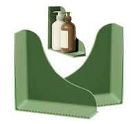 Protection anti-éclaboussures en silicone - Barrière d'angle à base d'aspiration forte - Grande taille 25 x 24 cm - Construction flexible en silicone - Pour éviter les éclaboussures dans la