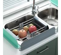 Protection anti-éclaboussures en silicone pour cuisine et salle de bain pour gérer efficacement le débit d'eau (orange)