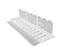 Protection Anti-éclaboussures en Silicone pour évier de Cuisine, Bordure de Lavabo, Protection Contre éclaboussures Salissantes, Tampon de Séchage pour Comptoir de Cuisine et Salle de Bain, Clair