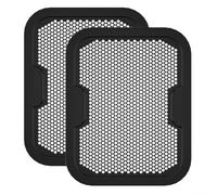 Protection anti-éclaboussures en silicone pour friteuse à air comprimé - Meilleure défense contre les éclaboussures d'huile - Noir