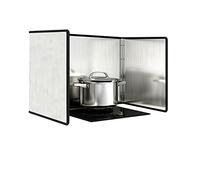 Protection Anti-éclaboussures Pliable, BarrièRe, Plaque Anti-Projections De Cuisson, Anti-éclaboussures Bouclier, Protection Anti-éclaboussures, pour Cuisine, Cuisine Et Friture ( Size : 40x40x40cm )